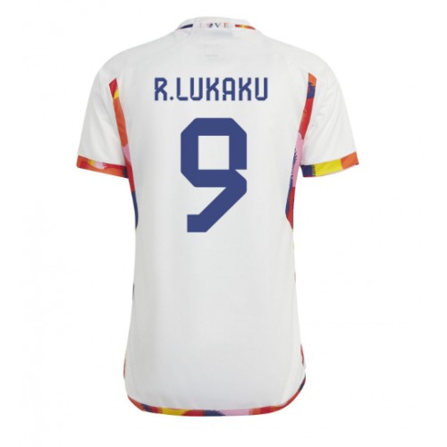 Belgia Romelu Lukaku #9 Bortedrakt VM 2022 Kortermet Belgia Romelu Lukaku #9 Bortedrakt VM 2022 Kortermet